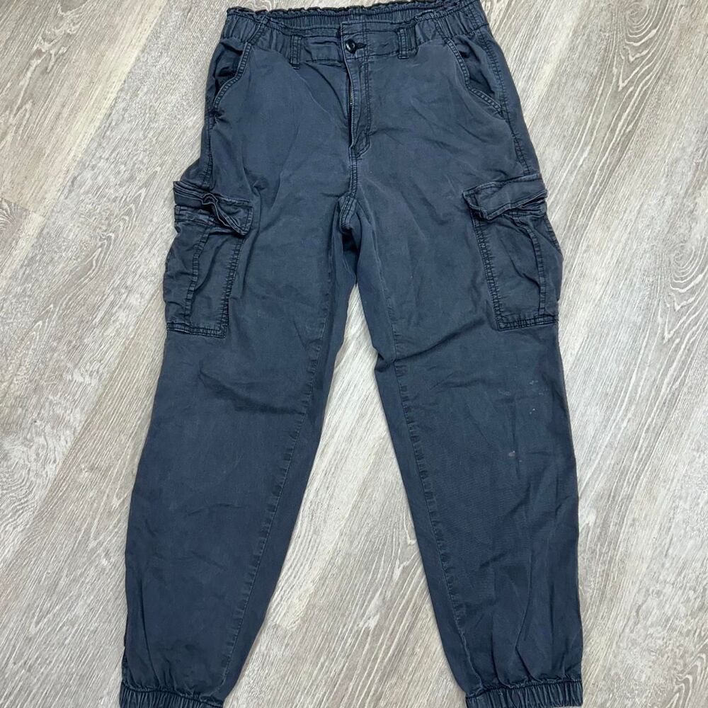 American-eagle-outfitters Women's Black and Grey Trousers